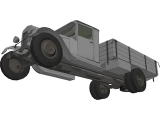 ZIS 5 3D Model preview