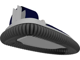 Hovercraft 3D Model preview