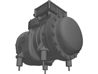 Dorin SE053 Compressor 3D Model preview