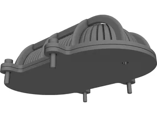 Ship Lamp 3D Model preview