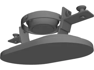 Compass 3D Model preview
