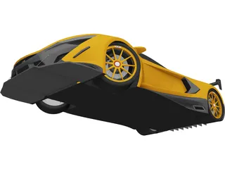 Specter GT3 Concept (2013) 3D Model preview