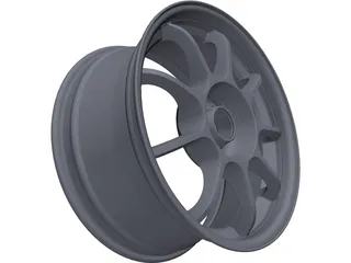 OZ Allegerita 17 j8 Offset 45 3D Model preview