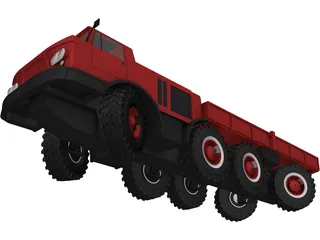 Zil 135LM 3D Model preview