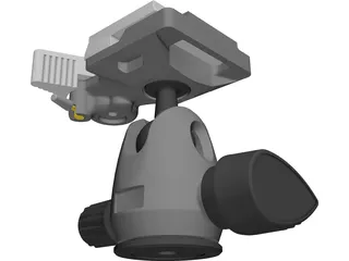 Manfrotto 494 Head 3D Model preview