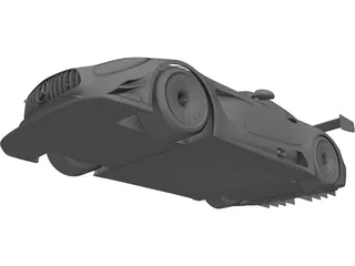 Mercedes-AMG GT3 3D Model preview