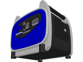 Yamaha EF2400iS Generator 3D Model preview