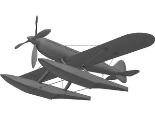 Macchi MC72 3D Model preview