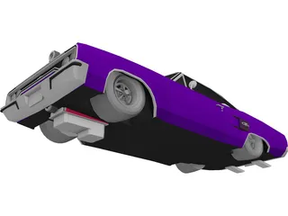 Plymouth GTX Mod 3D Model preview