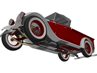 Ford Pickup 3D Model preview