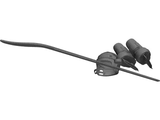 Hockey Equipment 3D Model preview