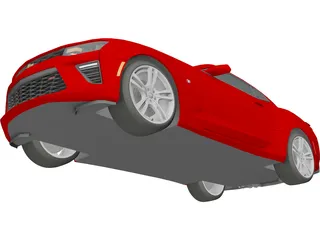 Chevrolet Camaro SS (2016) 3D Model preview
