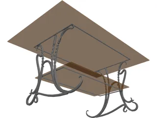Table 3D Model preview