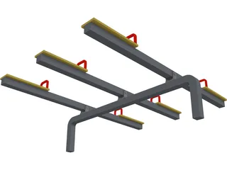 Teeter Totter 3D Model preview