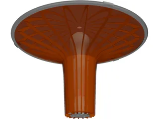 Luceplan Lamp 3D Model preview