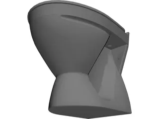 Toilet 3D Model preview