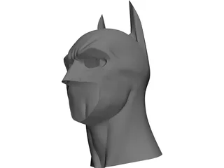 Batman Mask 3D Model preview
