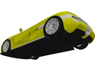 Koenigsegg CCX 3D Model preview