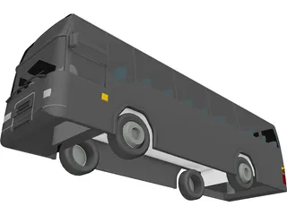 Bus 3D Model preview