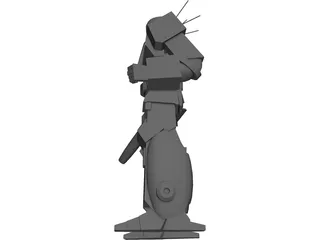 Wasp 3D Model preview
