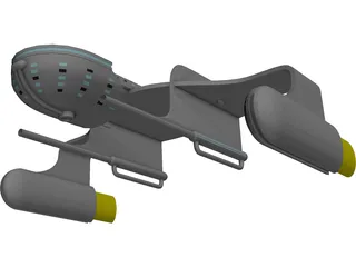 Space Craft 3D Model preview