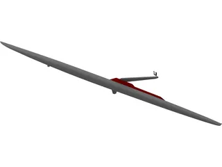 Stampfli Rowingboat 3D Model preview