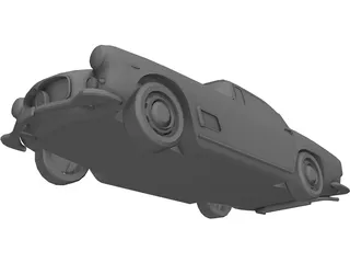 Maserati 3500 GT (1960) 3D Model preview