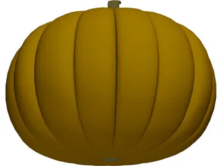 Pumpkin 3D Model preview