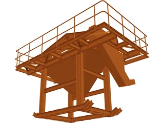 De-Watering Sandscreen 3D Model preview