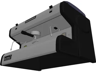 Espresso Bar 3D Model preview