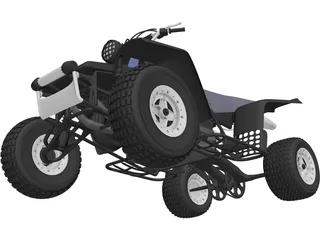 Yamaha Banshee 3D Model preview