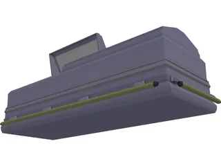 Coffin 3D Model preview