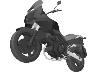 Suzuki V-Strom DL 650 3D Model preview
