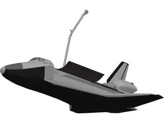 Space Shuttle Discovery 3D Model preview