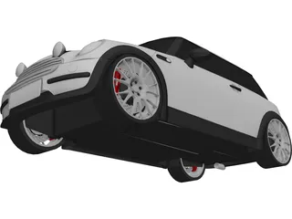 Mini Cooper [Tuned] 3D Model preview