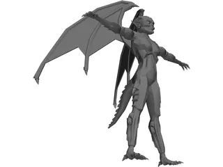 Monster 3D Model preview