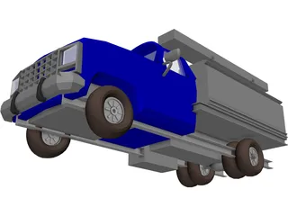 Truck 3D Model preview