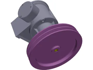 Piston Pomp 3D Model preview