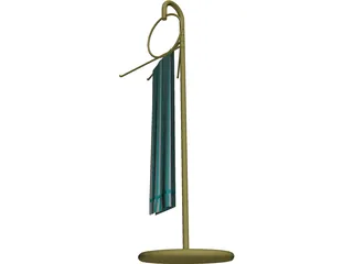 Towel Dryer 3D Model preview