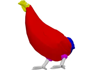 Chicken 3D Model preview