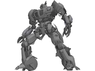Transformers Movie Jazz 3D Model preview