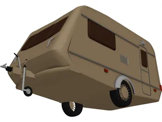 Caravan 3D Model preview