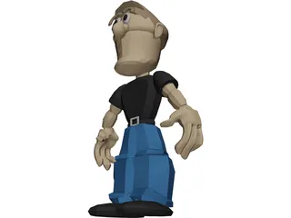 Retroboy 3D Model preview