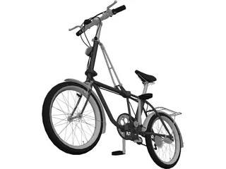 Bicycle 3D Model preview