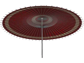 Umbrella 3D Model preview