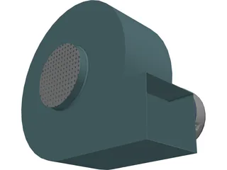 18 inch Blower 3D Model preview