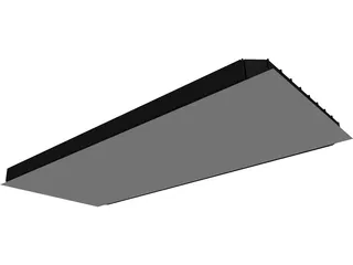 Ice Hockey Course 3D Model preview