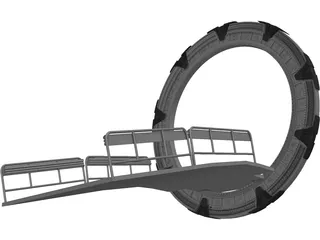 Stargate 3D Model preview