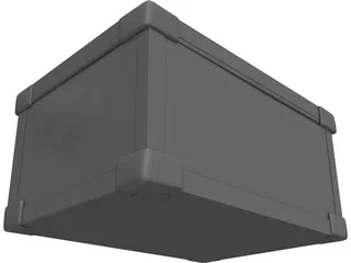 Travel Chest 3D Model preview