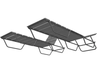 Sun Chair 3D Model preview